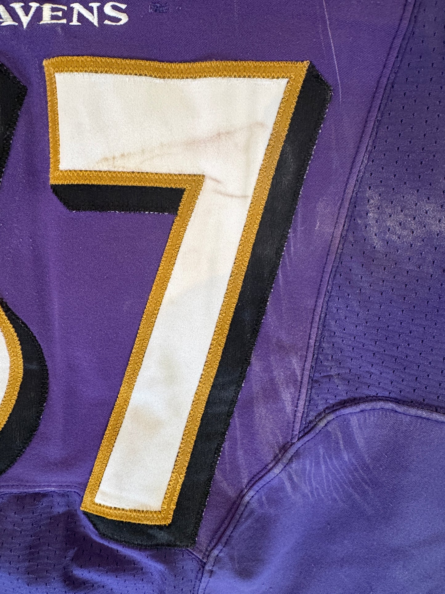C.J. Mosley GAME WORN 💪 10/09/16 Baltimore Ravens Nike NFL Jersey 👕 vs Commanders inc. COA 🛡️