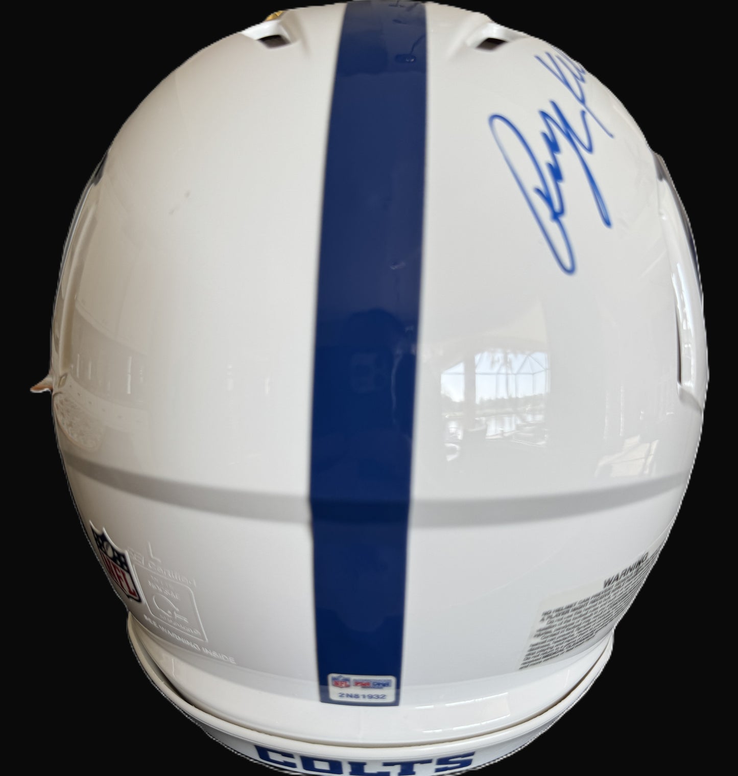 Ryan Kelly Hand Signed 🖊️ Indianapolis Colts Full-Size Authentic Speed NFL Helmet Including PSA Authenticity