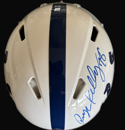 Ryan Kelly Hand Signed 🖊️ Indianapolis Colts Full-Size Authentic Speed NFL Helmet Including PSA Authenticity