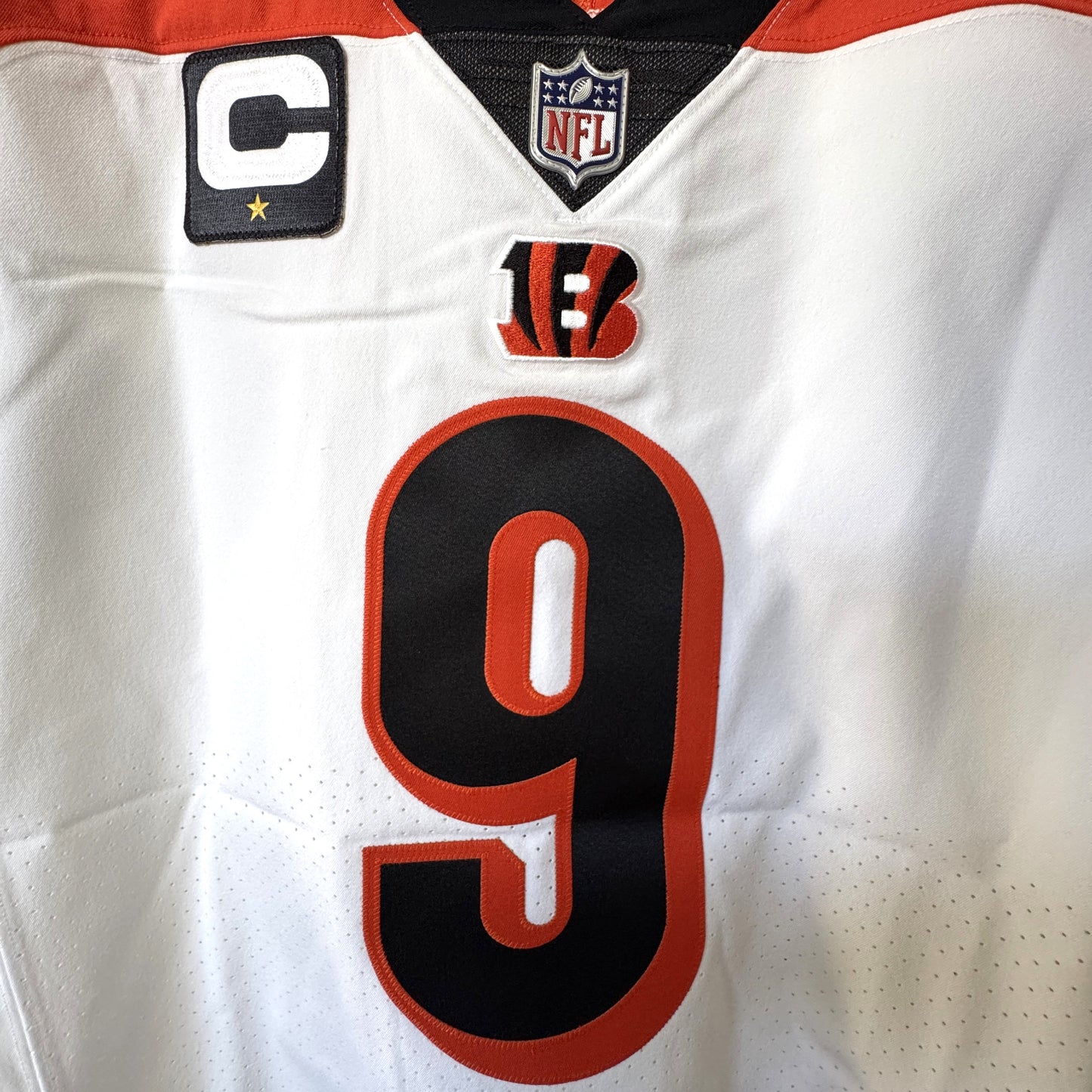 Joe Burrow GAME ISSUED 💪 Cincinnati Bengals 🐅 On-Field Nike NFL Jersey 👕 Inc. COA 📄