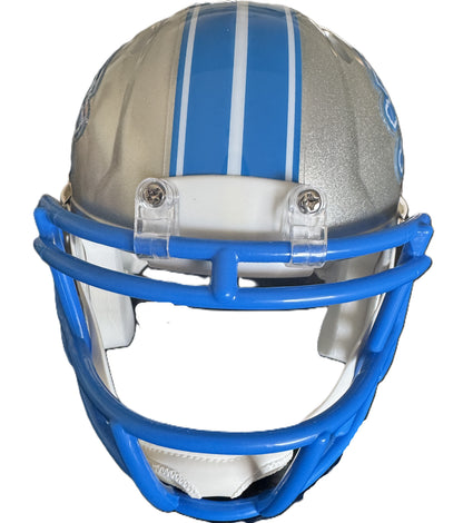 David Montgomery Signed 🖊️ Detroit Lions 🦁 Speed Mini NFL Helmet Also includes Beckett Cartification 🛡️