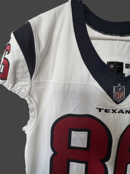 Dalton Schultz SIGNED + TEAM ISSUED Houston Texans Nike NFL Jersey includes COA