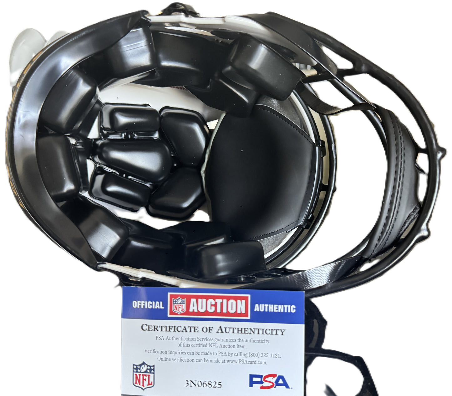 Brenden Rice Signed Los Angeles Chargers⚡Full-Size Authentic Lunar Eclipse Speed Helmet💥