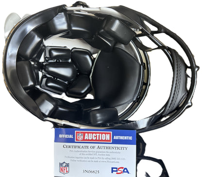 Brenden Rice Signed Los Angeles Chargers⚡Full-Size Authentic Lunar Eclipse Speed Helmet💥