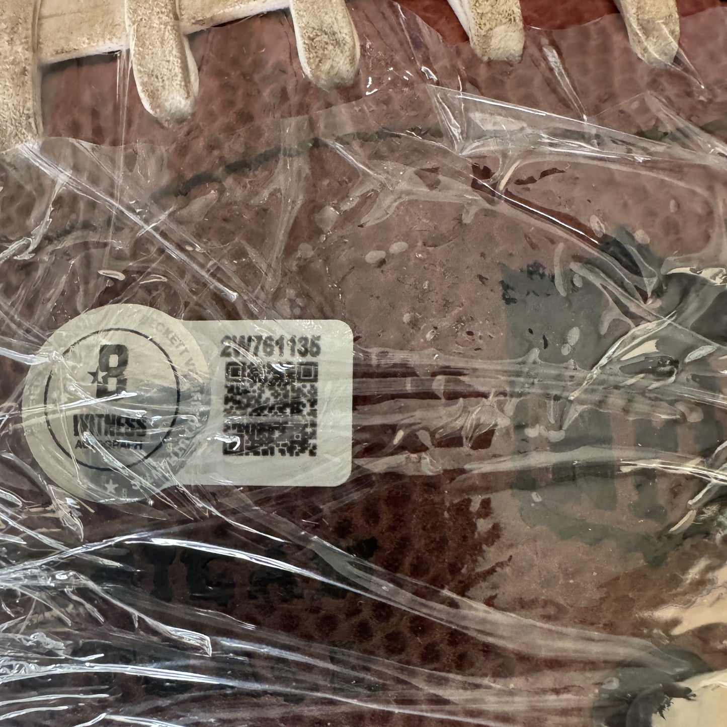 Mike Evans GAME USED Signed + Inscribed "NFL Record Season" Wilson Duke Ball Tampa Bay Buccaneers 24-25 Season Inc. Proof of Authenticity 🛡️