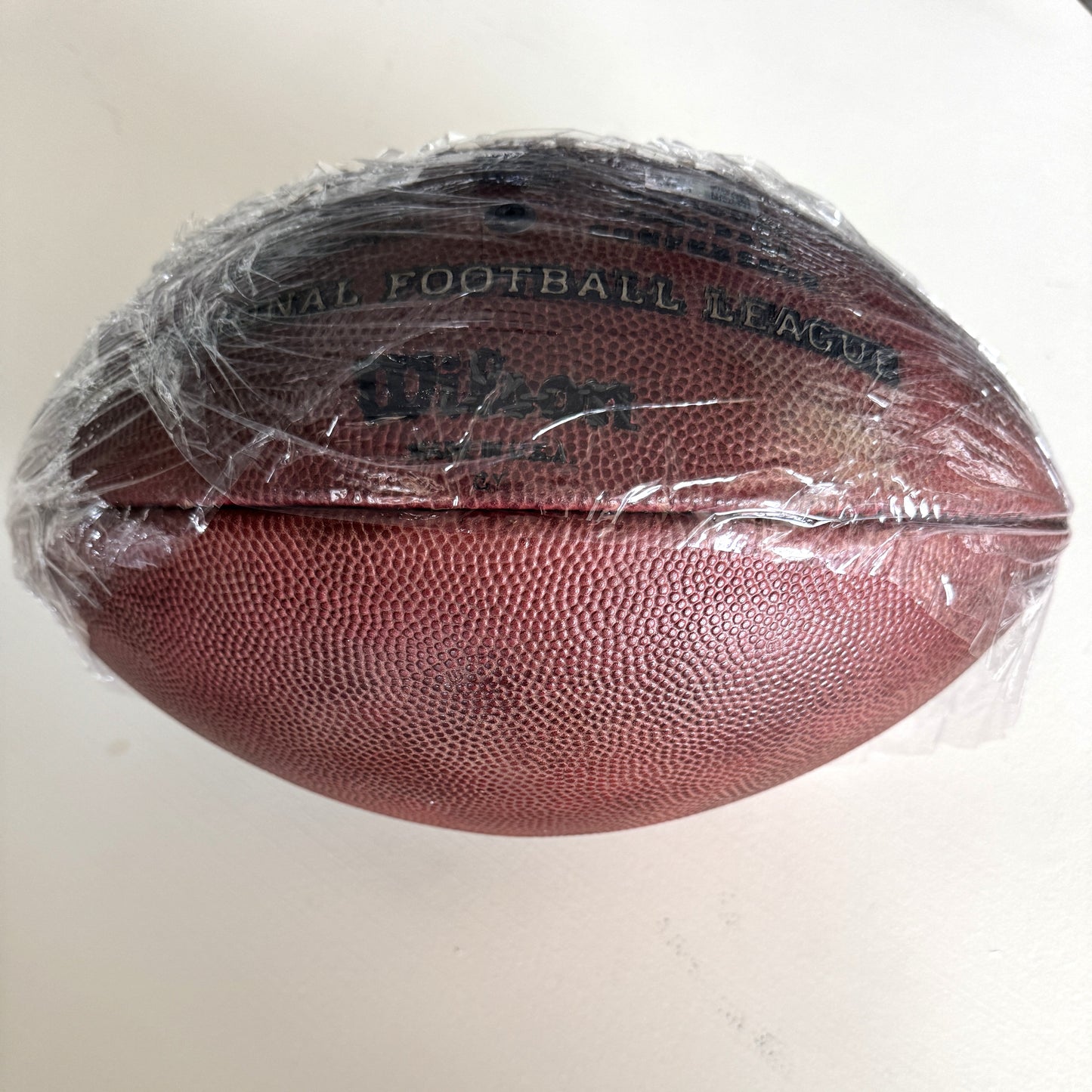 Mike Evans GAME USED Signed + Inscribed "NFL Record Season" Wilson Duke Ball Tampa Bay Buccaneers 24-25 Season Inc. Proof of Authenticity 🛡️