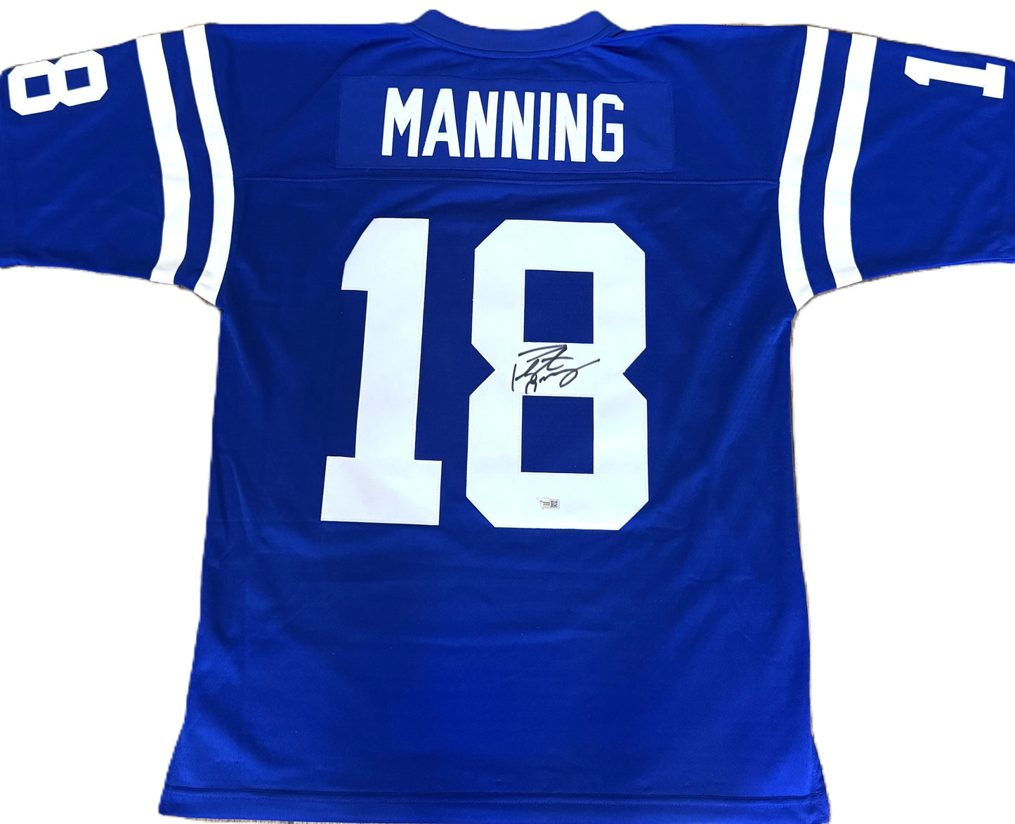 Peyton Manning Hand Signed Indianapolis Colts Mitchell & Ness Throwback NFL Jersey Inc. Fanatics Authenticity 🛡️