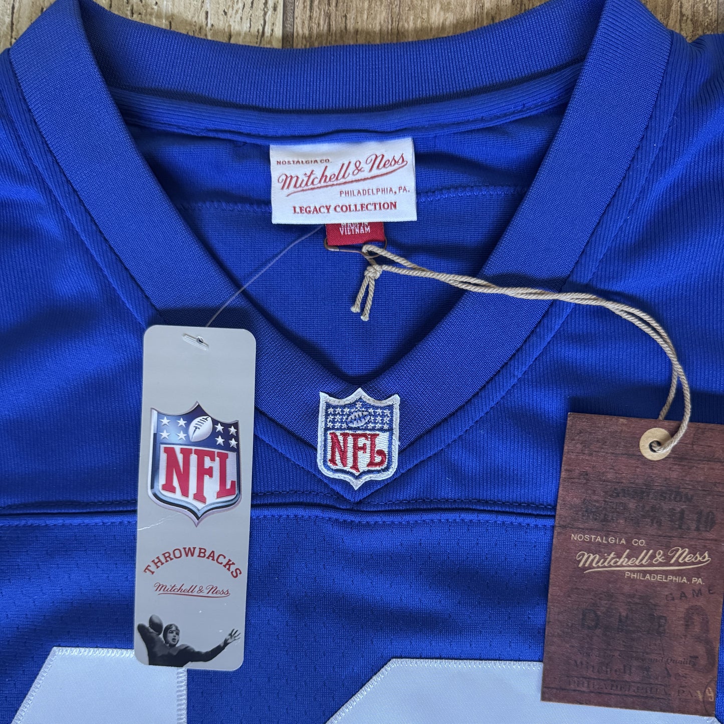 Peyton Manning Hand Signed Indianapolis Colts Mitchell & Ness Throwback NFL Jersey Inc. Fanatics Authenticity 🛡️