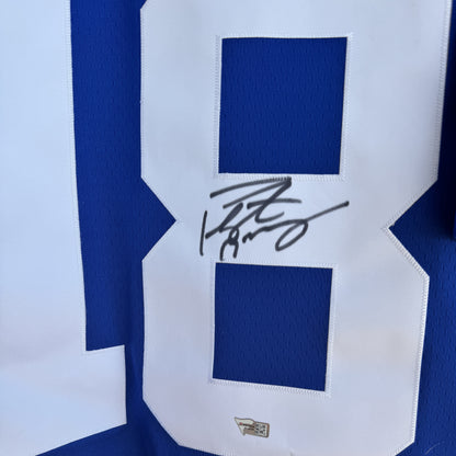 Peyton Manning Hand Signed Indianapolis Colts Mitchell & Ness Throwback NFL Jersey Inc. Fanatics Authenticity 🛡️