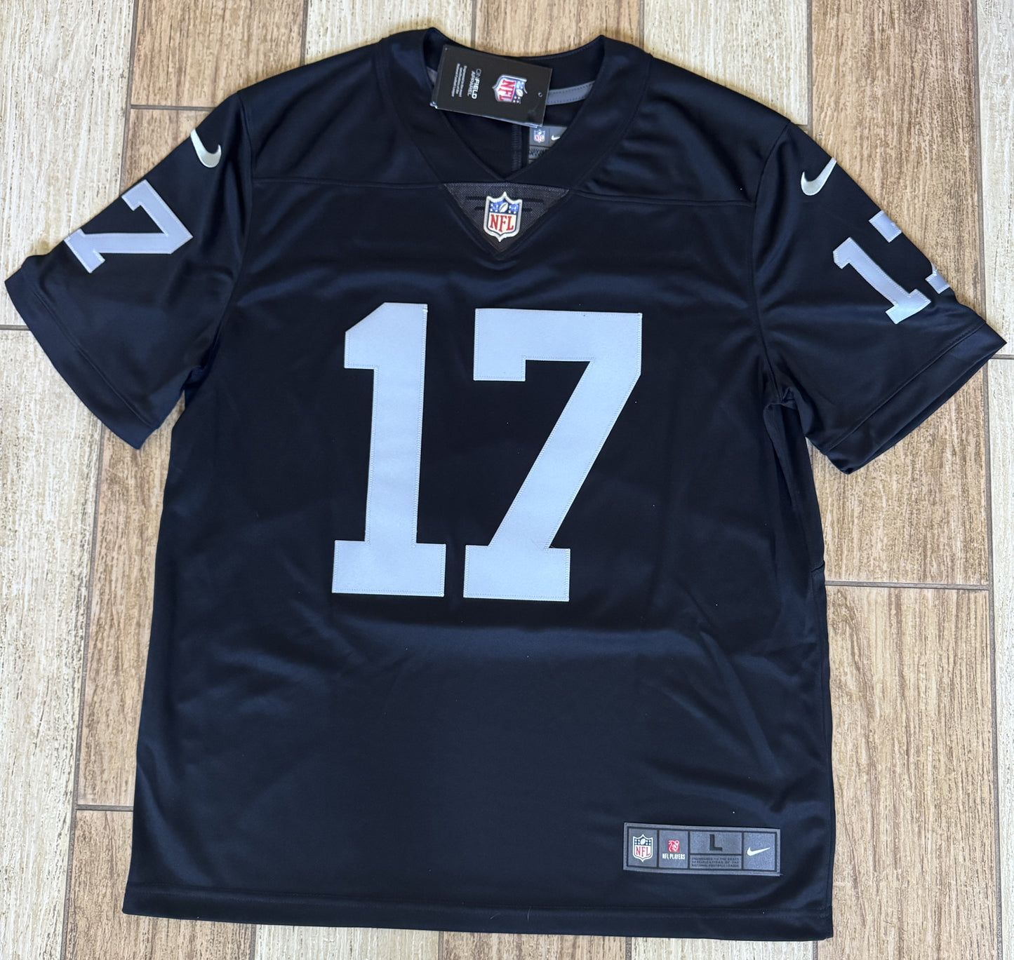 Davante Adams Signed✍️Las Vegas Raiders🏴Nike Limited NFL Jersey👕(Fanatics)