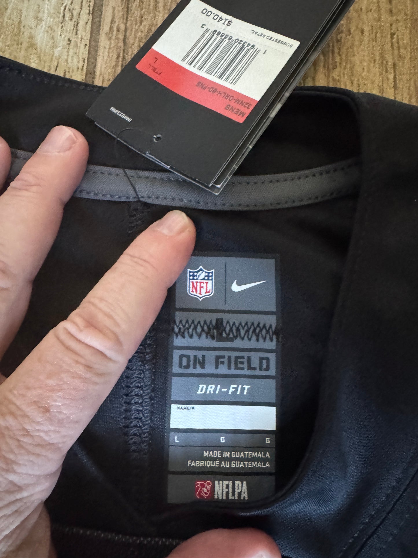 Davante Adams Signed✍️Las Vegas Raiders🏴Nike Limited NFL Jersey👕(Fanatics)