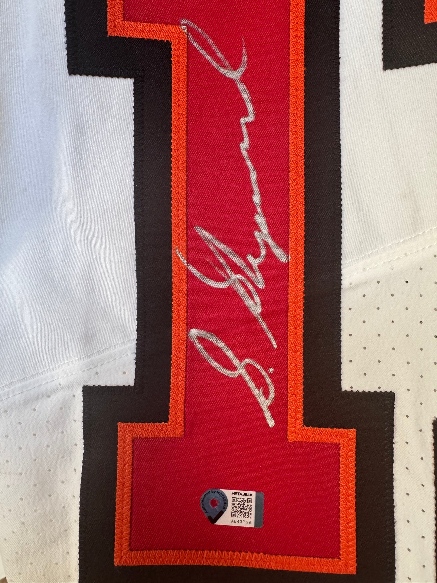 Sterling Shepard Signed & Inscribed GAME WORN 09/07/25 Tampa Bay Buccaneers Nike NFL Jersey vs. Atlanta Falcons Includes COA 📄