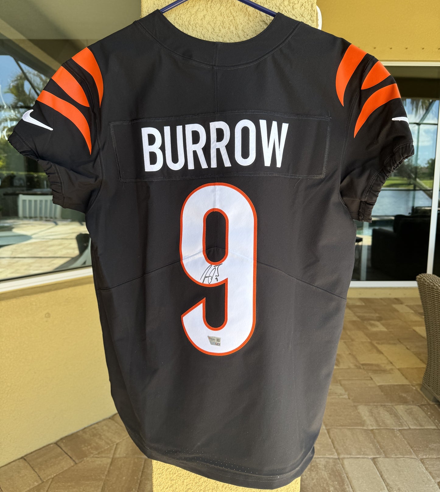 Joe Burrow Hand-Signed Cincinnati Bengals On-Field Nike ELITE NFL Jersey