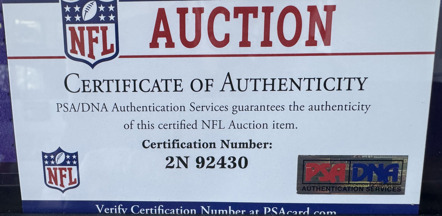 Dalvin Cook Signed TEAM ISSUED Minnesota Vikings On-Field Nike NFL Jersey 👕 Inc. PSA Authenticity 🛡️