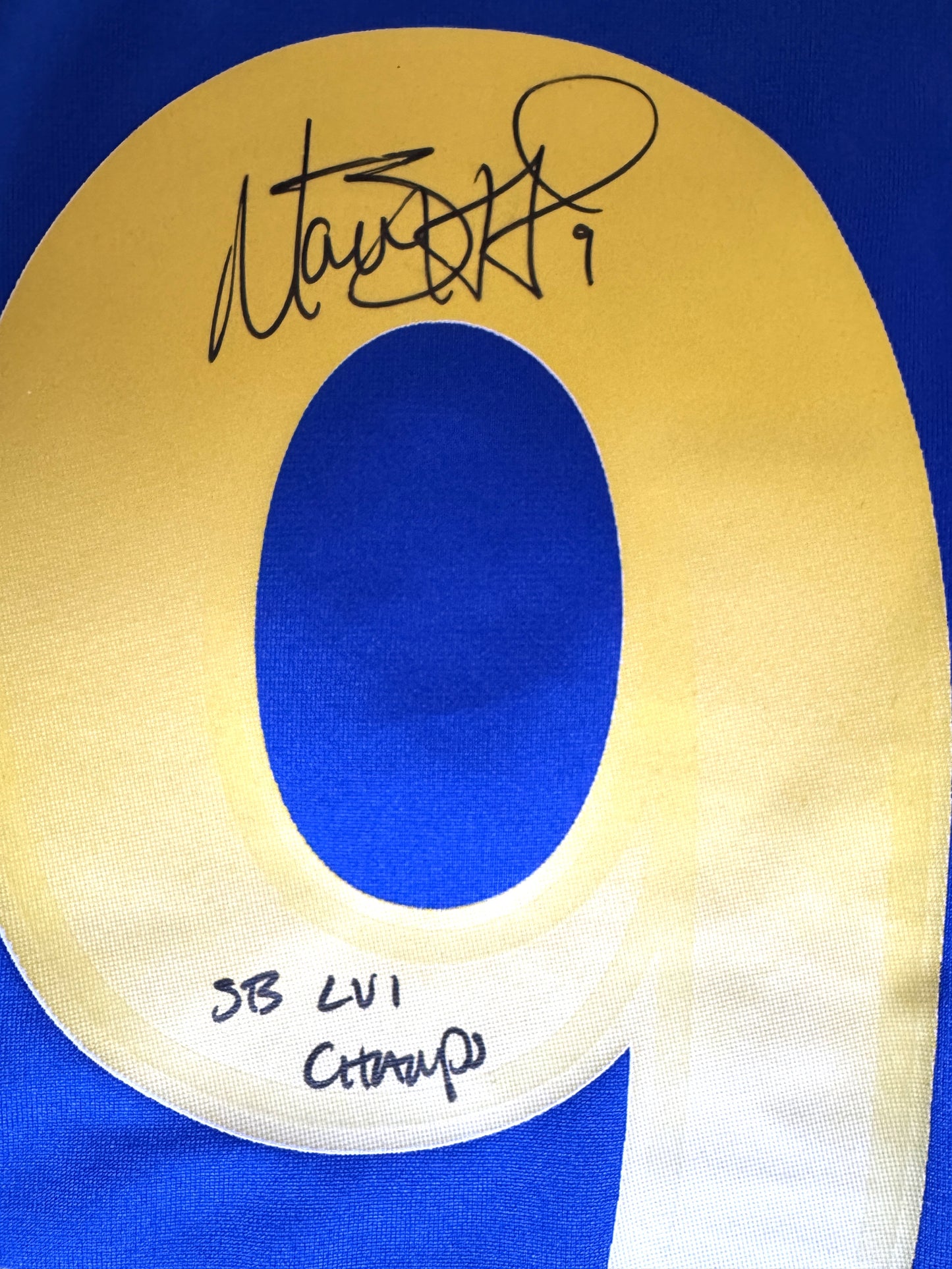 Matthew Stafford Signed✍️ Los Angeles Rams Nike Jersey Inscribed SB LVI Champs