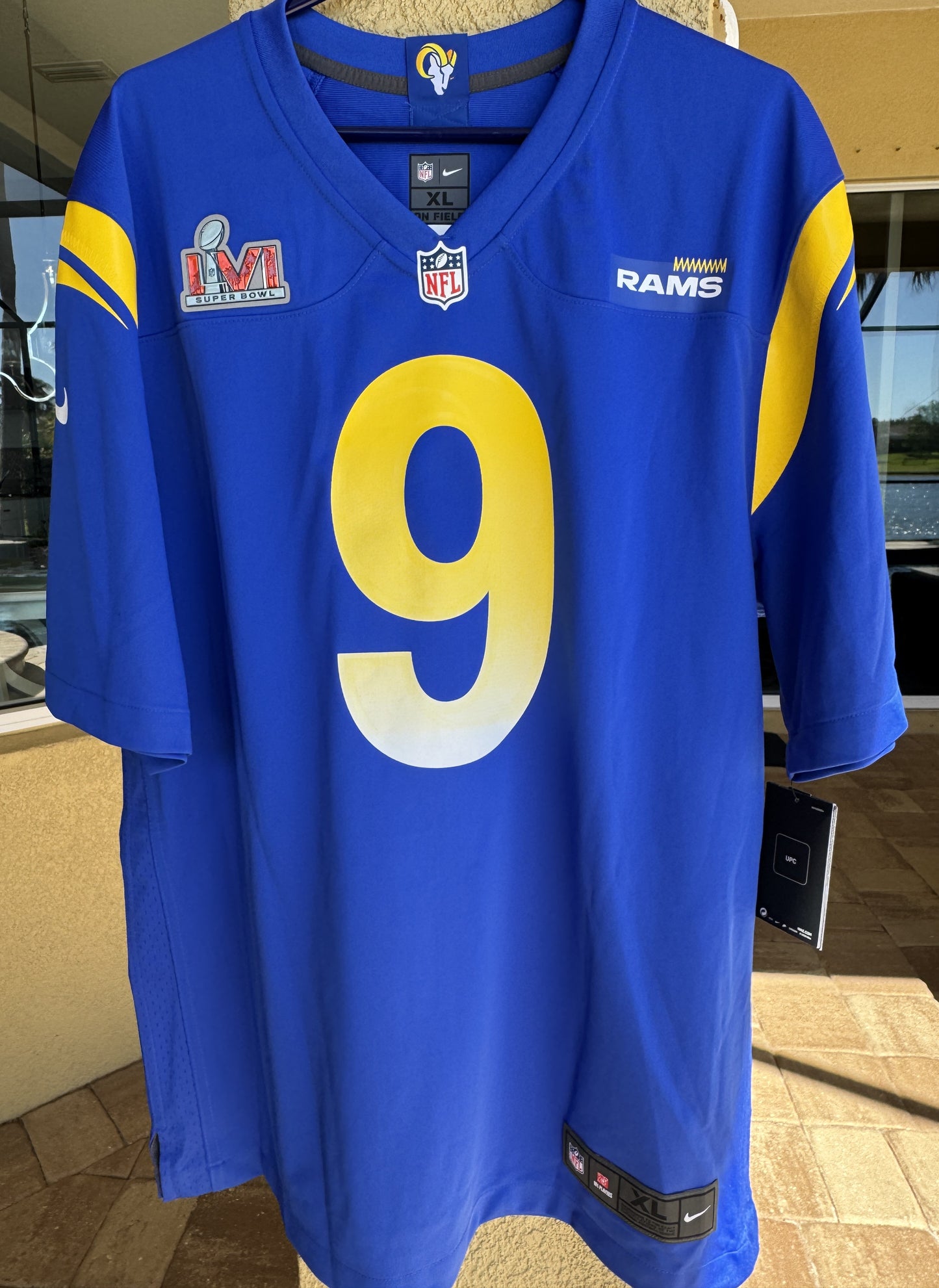 Matthew Stafford Signed✍️ Los Angeles Rams Nike Jersey Inscribed SB LVI Champs