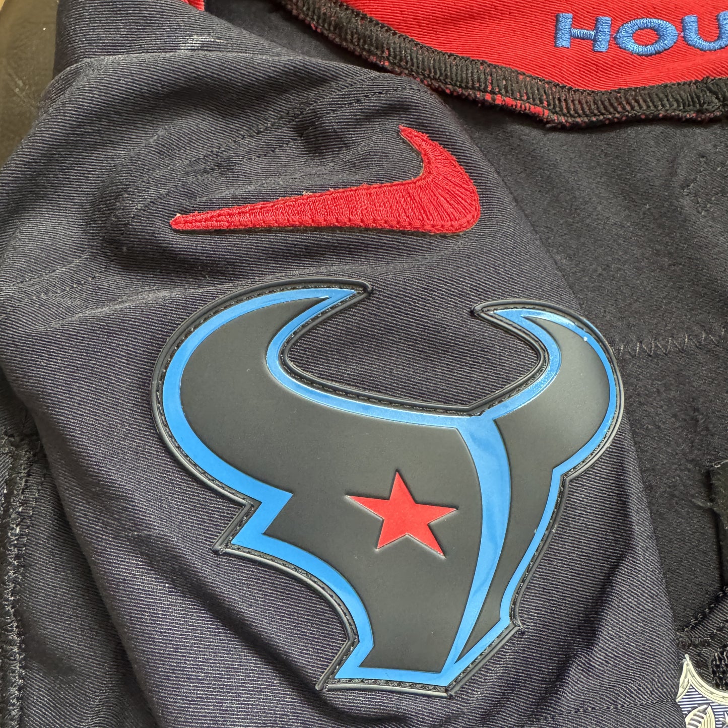 Xavier Hutchinson GAME WORN 10/26/25 Houston Texans NFL Jersey 👕 vs San Fransisco 49ers. Also includes COA