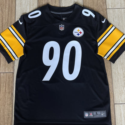 T. J. Watt Hand-Signed ✍️ Pittsburgh Steelers AUTHENTIC Nike NFL Jersey 👕 Includes Fanatics Hologram for Authenticity 🛡️
