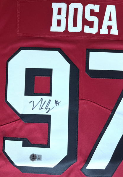 Nick Bosa Hand-Signed✍️San Francisco 49ers Nike NFL Jersey👕Memorabilia💥