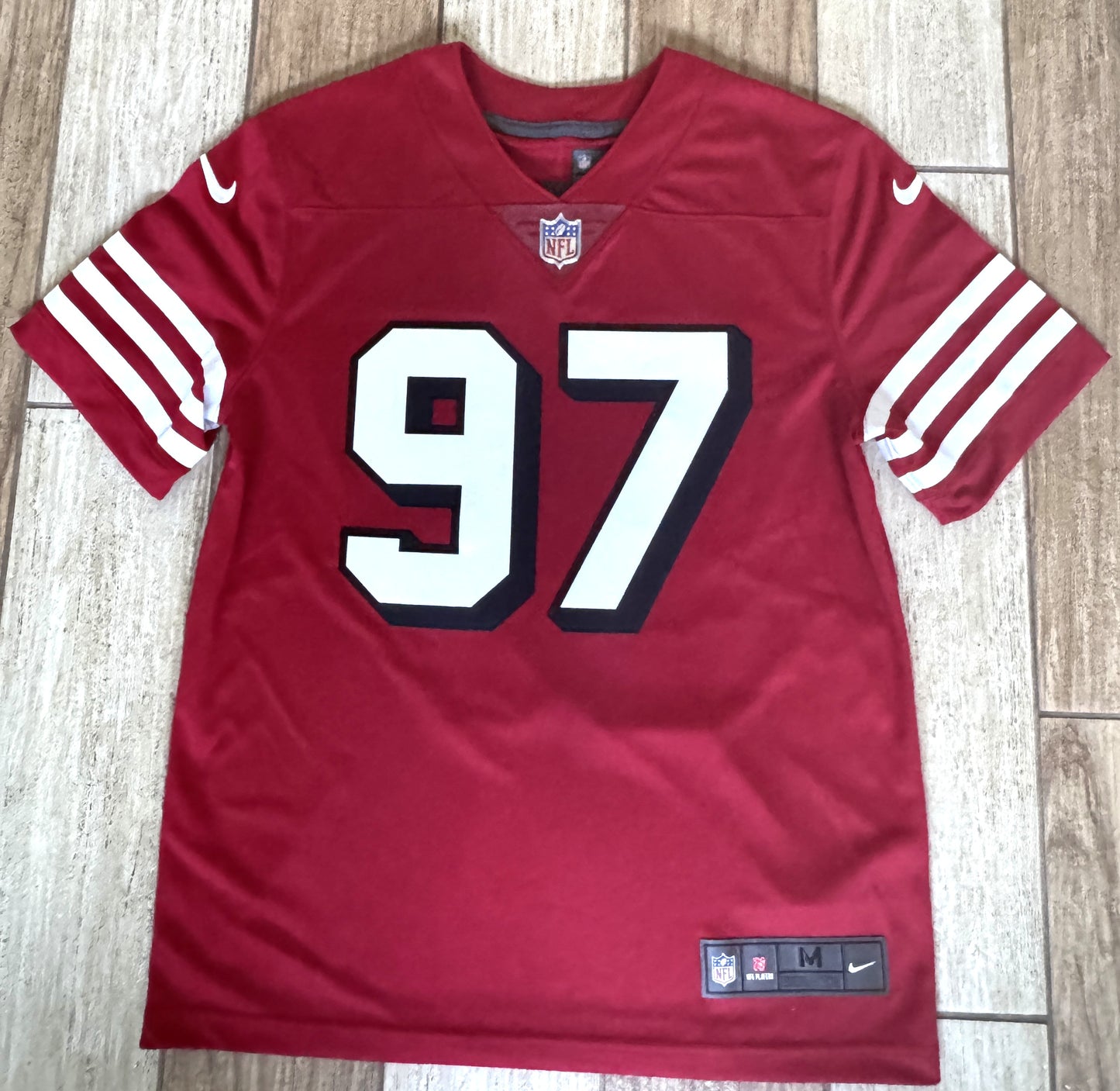 Nick Bosa Hand-Signed✍️San Francisco 49ers Nike NFL Jersey👕Memorabilia💥