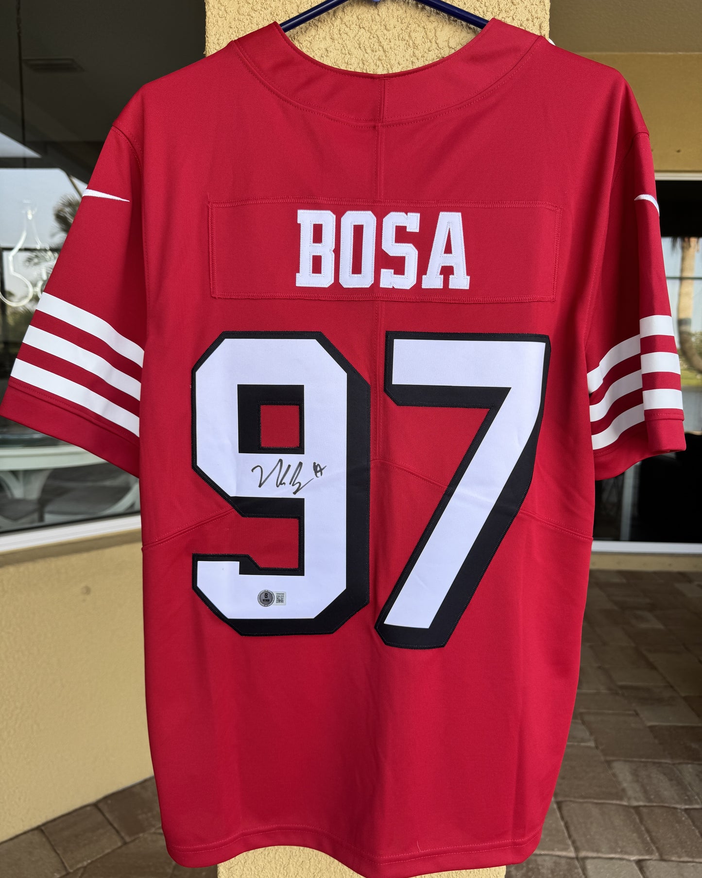 Nick Bosa Hand-Signed✍️San Francisco 49ers Nike NFL Jersey👕Memorabilia💥