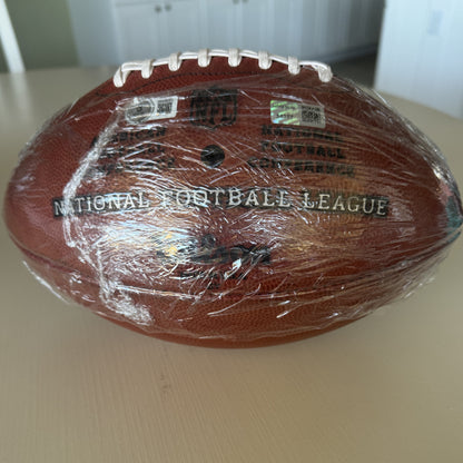 Mike Evans + Baker Mayfield Dual Signed GAME USED Wilson DUKE Ball Tampa Bay Buccaneers Proof of Authenticity included 📄