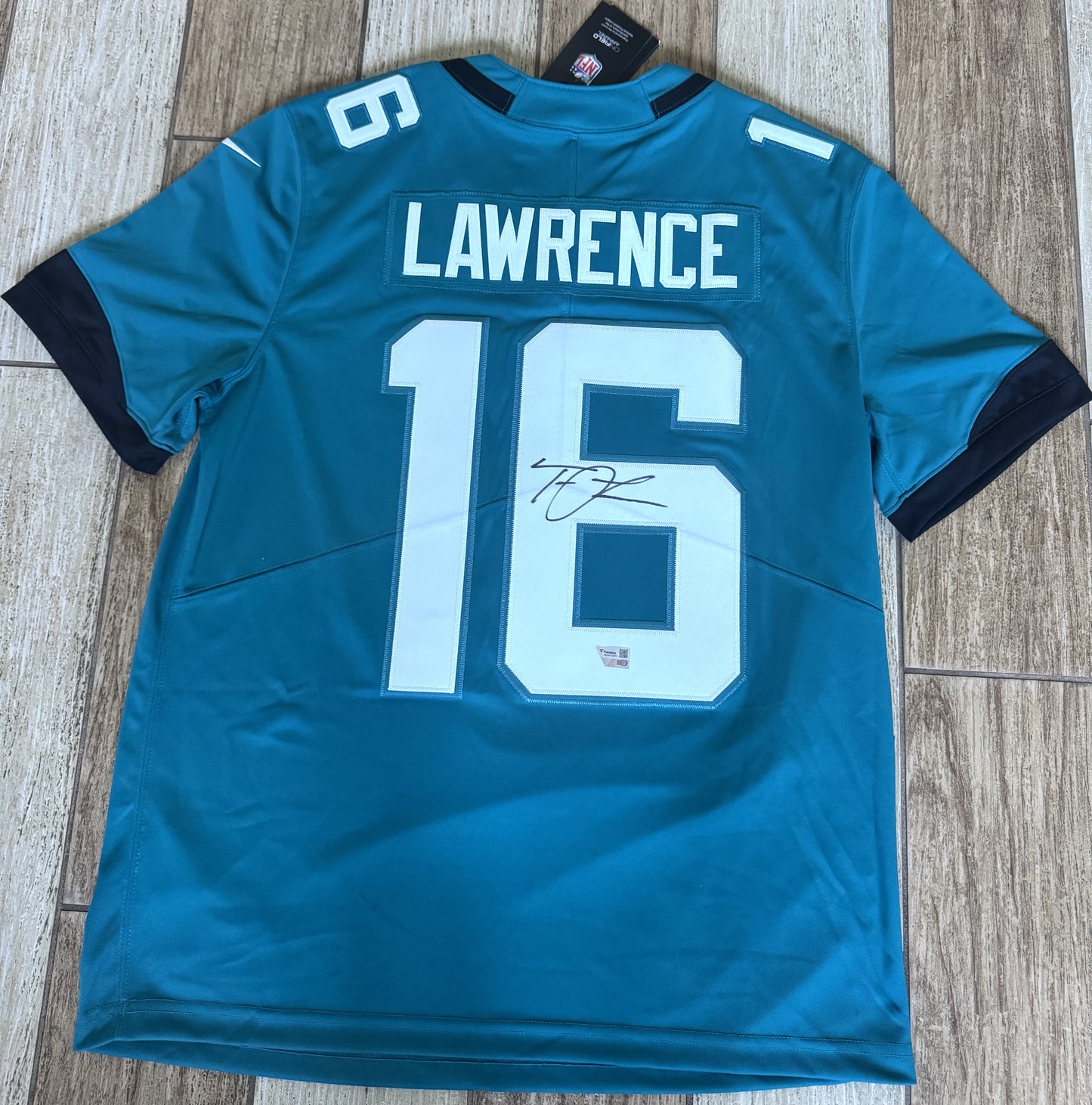 Trevor Lawrence Hand Signed ✍️ Jacksonville Jaguars 🐆 Nike NFL Jersey  –  Fanatics Authenticated 🛡️