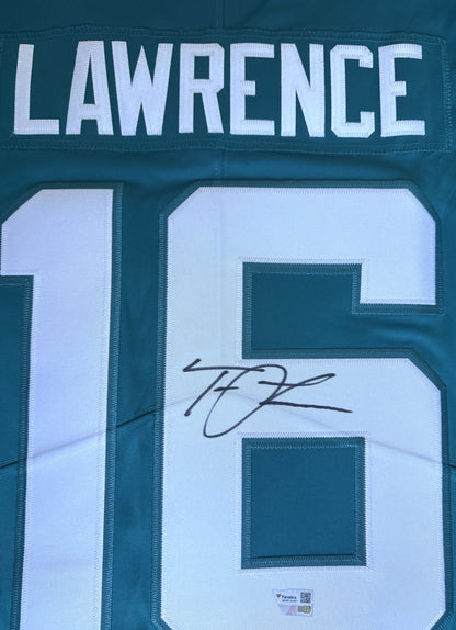 Trevor Lawrence Hand Signed ✍️ Jacksonville Jaguars 🐆 Nike NFL Jersey  –  Fanatics Authenticated 🛡️