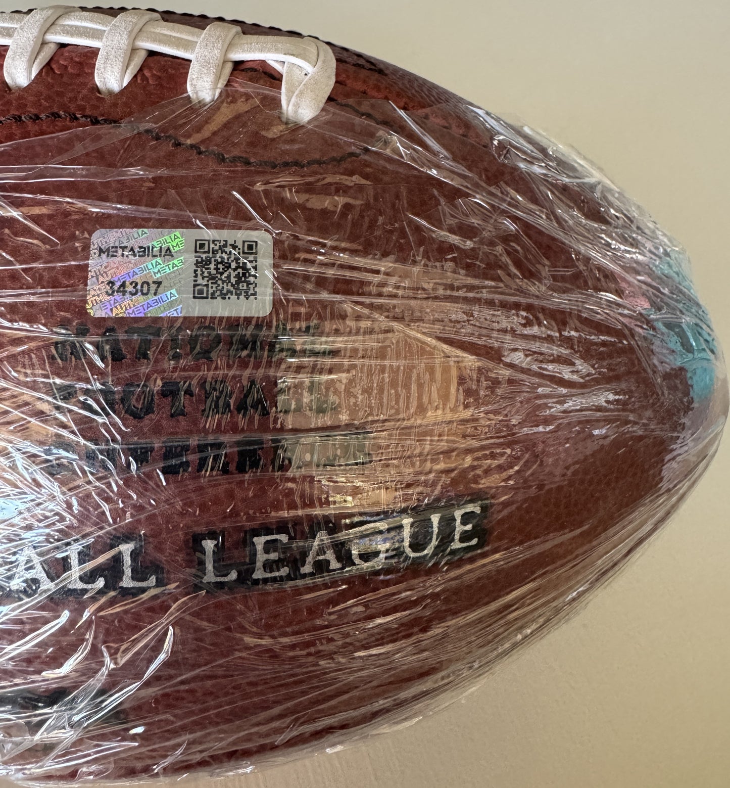 Mike Evans + Baker Mayfield Dual Signed GAME USED Wilson DUKE Ball Tampa Bay Buccaneers Proof of Authenticity included 📄