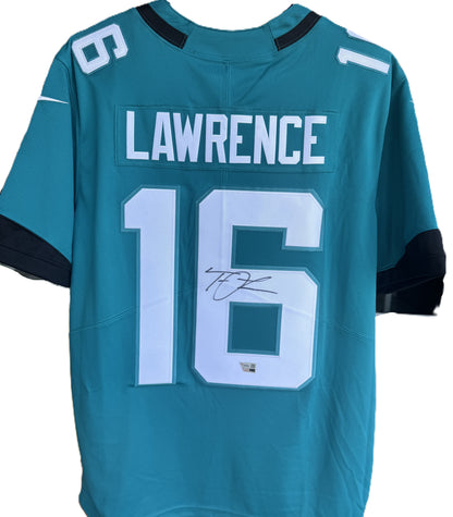 Trevor Lawrence Hand Signed ✍️ Jacksonville Jaguars 🐆 Nike NFL Jersey  –  Fanatics Authenticated 🛡️