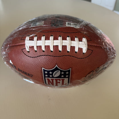 Mike Evans + Baker Mayfield Dual Signed GAME USED Wilson DUKE Ball Tampa Bay Buccaneers Proof of Authenticity included 📄