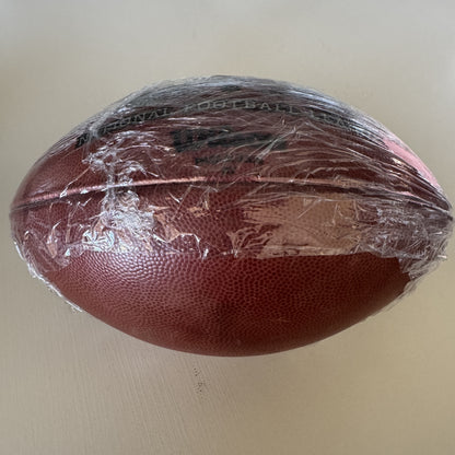 Mike Evans + Baker Mayfield Dual Signed GAME USED Wilson DUKE Ball Tampa Bay Buccaneers Proof of Authenticity included 📄