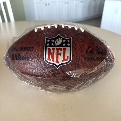 Baker Mayfield and Mike Evans DUAL Signed GAME USED Wilson DUKE Ball 🏈 Tampa Bay Buccaneers Proof of Authenticity included 📄🛡