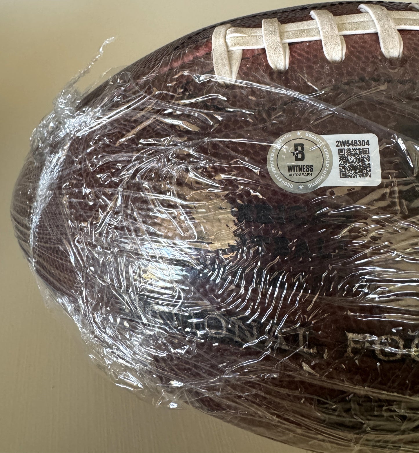 Baker Mayfield and Mike Evans DUAL Signed GAME USED Wilson DUKE Ball 🏈 Tampa Bay Buccaneers Proof of Authenticity included 📄🛡