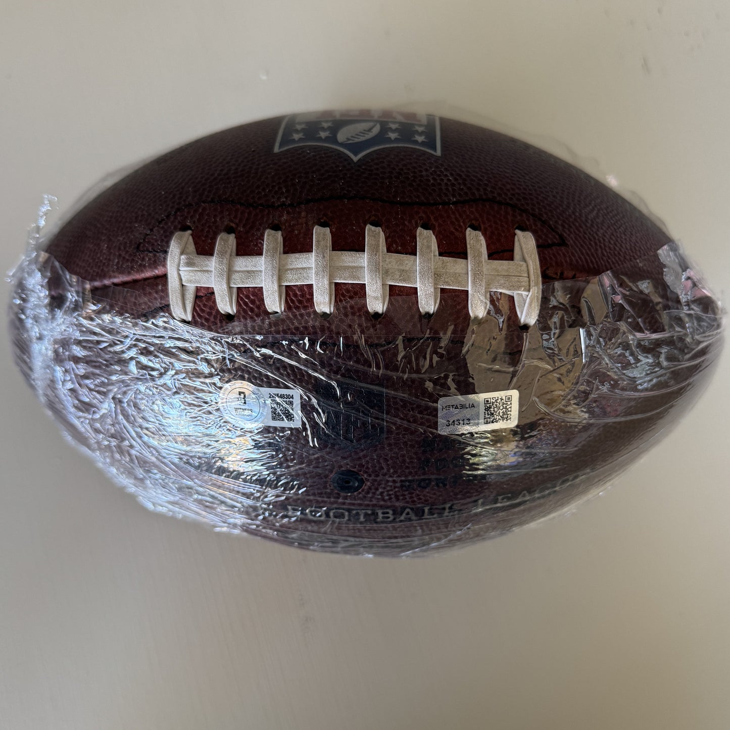Baker Mayfield and Mike Evans DUAL Signed GAME USED Wilson DUKE Ball 🏈 Tampa Bay Buccaneers Proof of Authenticity included 📄🛡