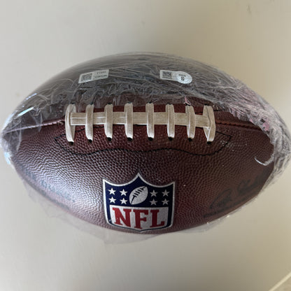 Baker Mayfield and Mike Evans DUAL Signed GAME USED Wilson DUKE Ball 🏈 Tampa Bay Buccaneers Proof of Authenticity included 📄🛡