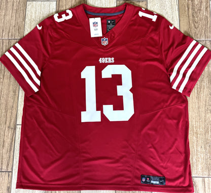 Brock Purdy Signed✍️San Francisco 49ers NIKE Limited NFL Authentic Jersey 👕Fanatics Memorabilia💥🔴