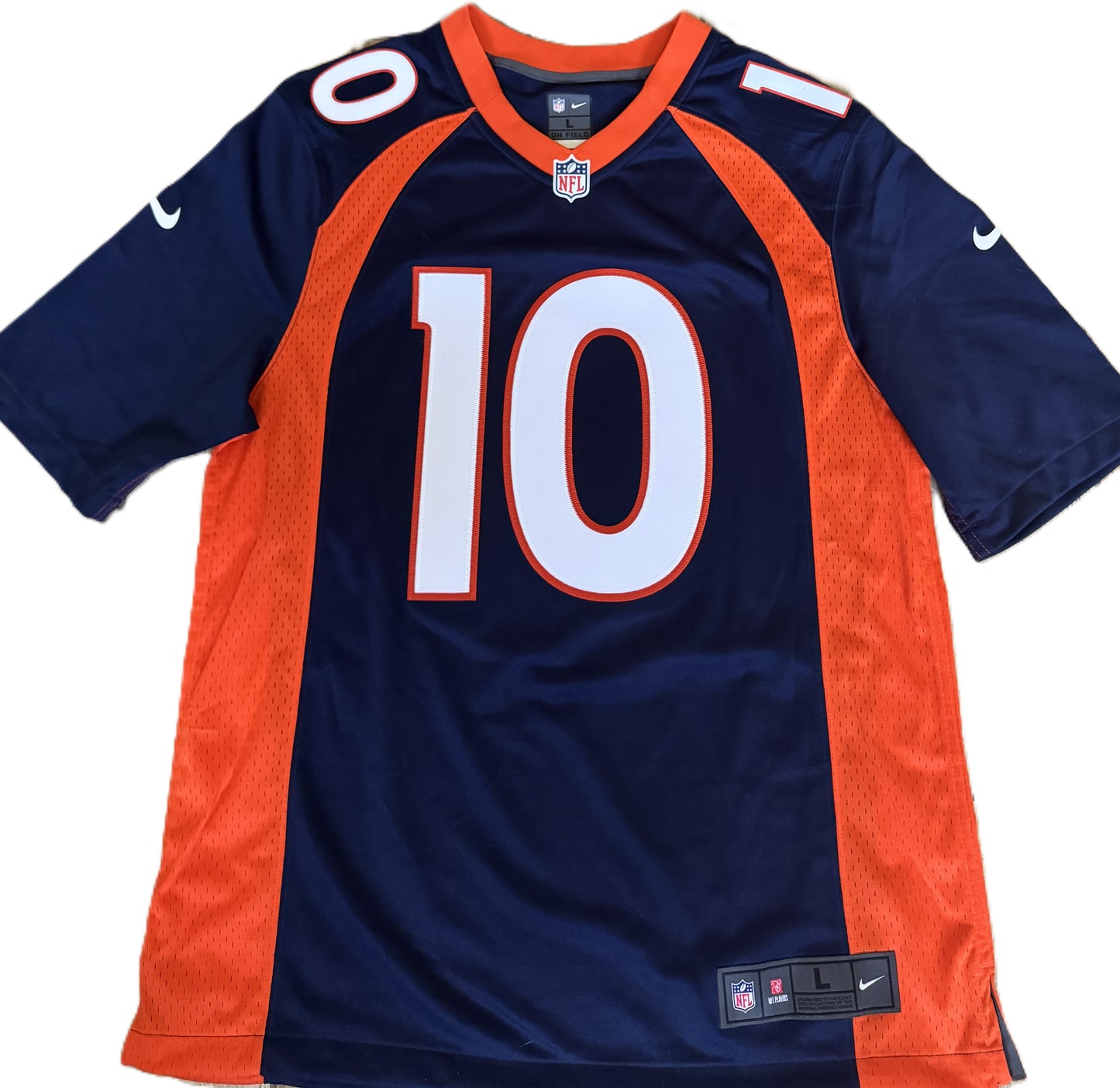 BO NIX Signed ✍️ Denver Broncos 🐎 NIKE Limited NFL Jersey - Sports Memorabilia🏈 Inc. Authentication 🛡️