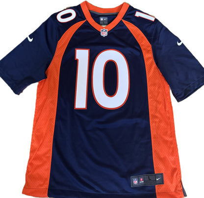 BO NIX Signed ✍️ Denver Broncos 🐎 NIKE Limited NFL Jersey - Sports Memorabilia🏈 Inc. Authentication 🛡️