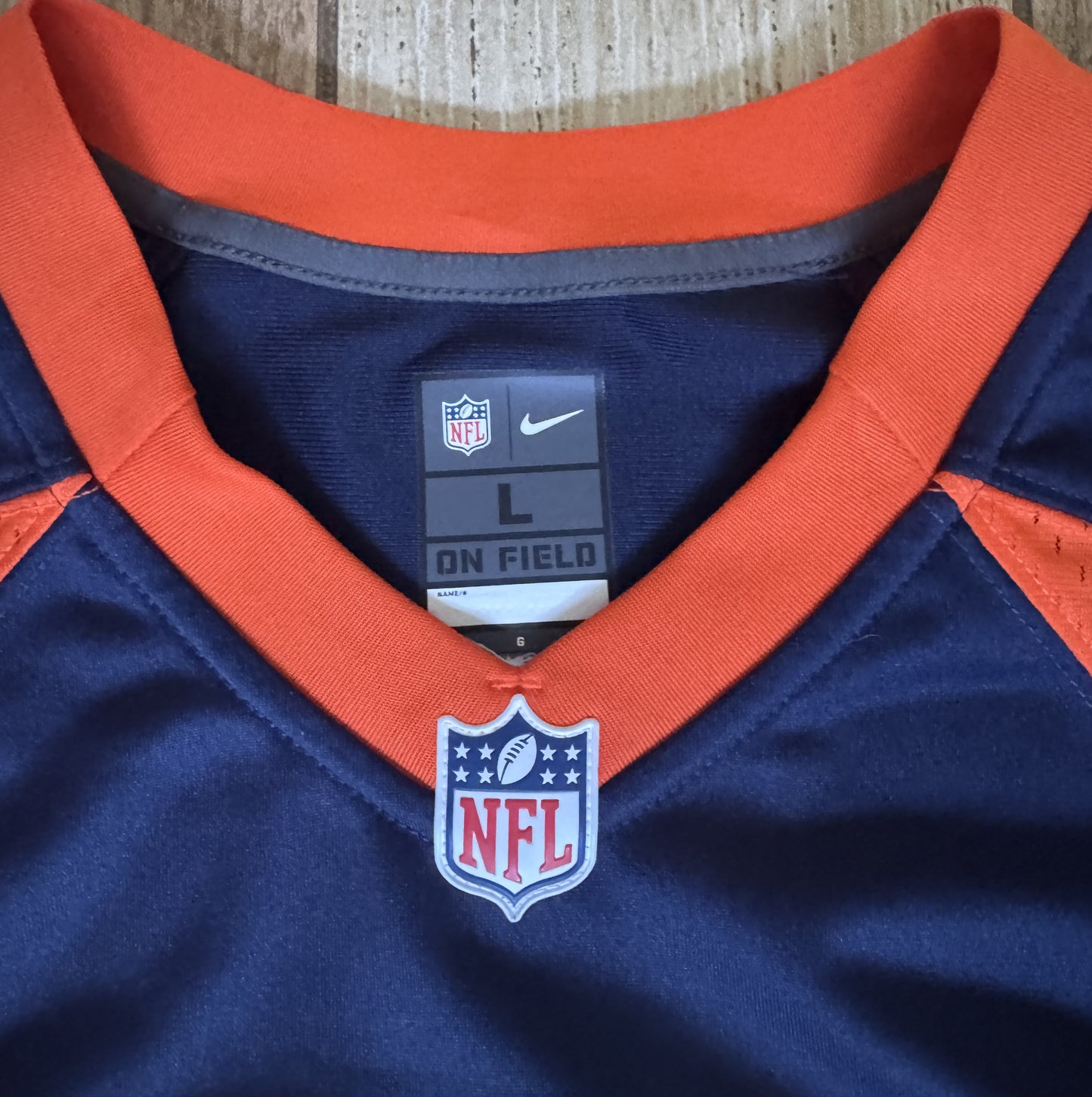 BO NIX Signed ✍️ Denver Broncos 🐎 NIKE Limited NFL Jersey - Sports Memorabilia🏈 Inc. Authentication 🛡️