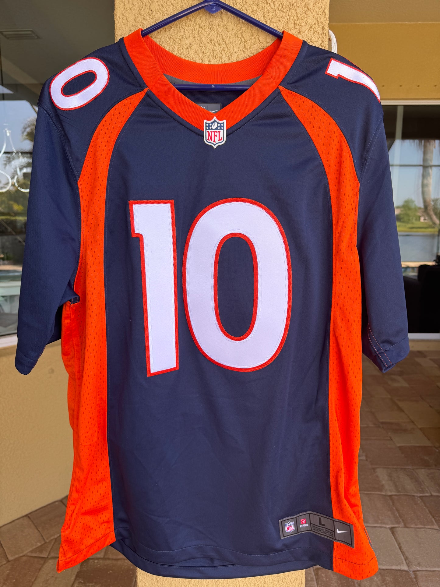 BO NIX Signed ✍️ Denver Broncos 🐎 NIKE Limited NFL Jersey - Sports Memorabilia🏈 Inc. Authentication 🛡️