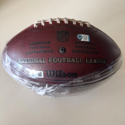 Baker Mayfield GAME USED 💪 09/07/25 Signed + Inscribed Ball Tampa Bay Buccaneers vs Atlanta Falcons Proof of Authenticity included 🛡️