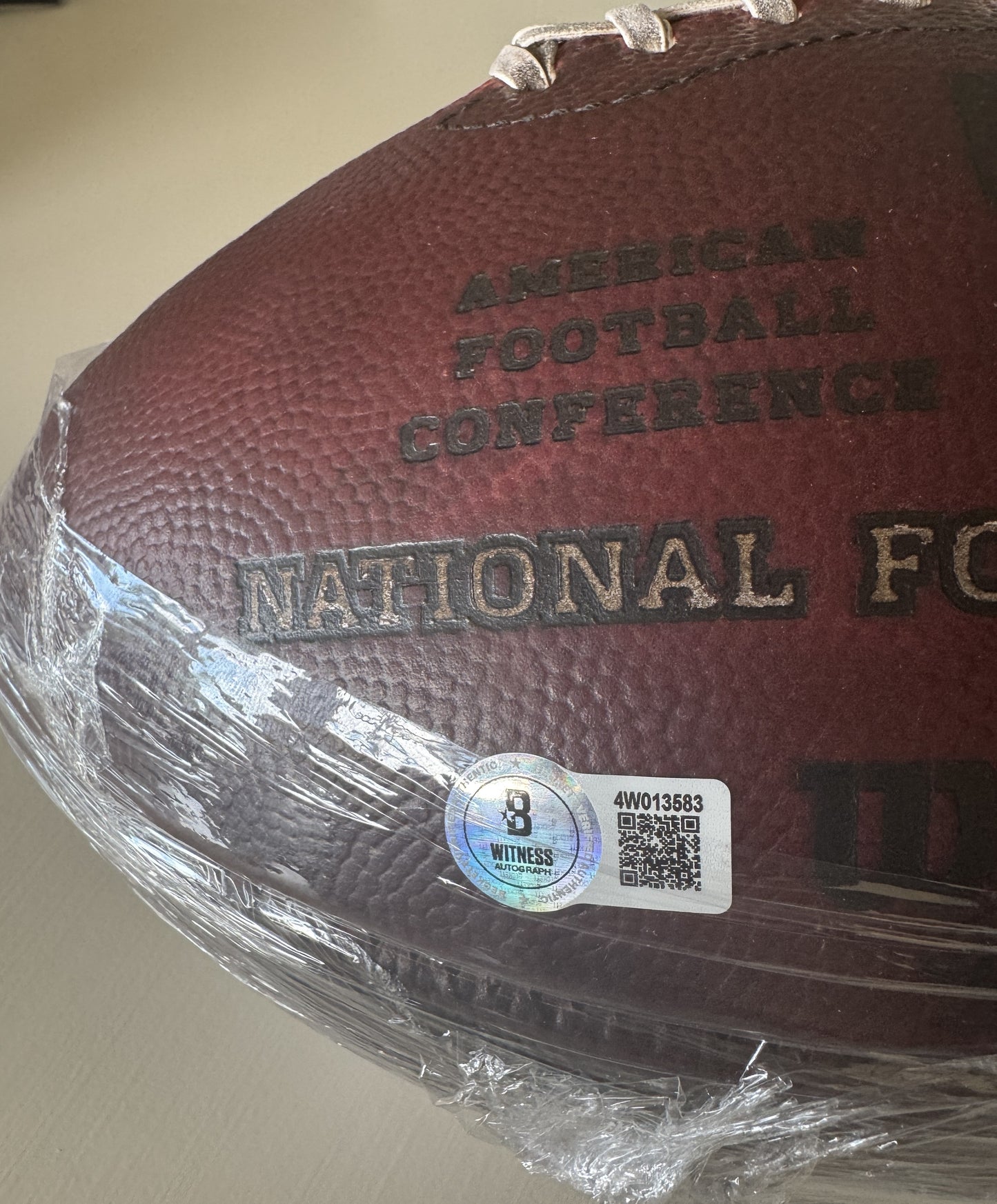 Baker Mayfield GAME USED 💪 09/07/25 Signed + Inscribed Ball Tampa Bay Buccaneers vs Atlanta Falcons Proof of Authenticity included 🛡️