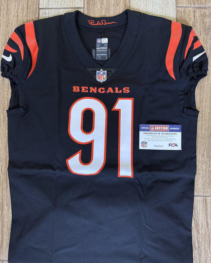 Trey Hendrickson Signed✍️Cincinnati Bengals🐅Authentic Nike NFL Jersey👕🧡🖤