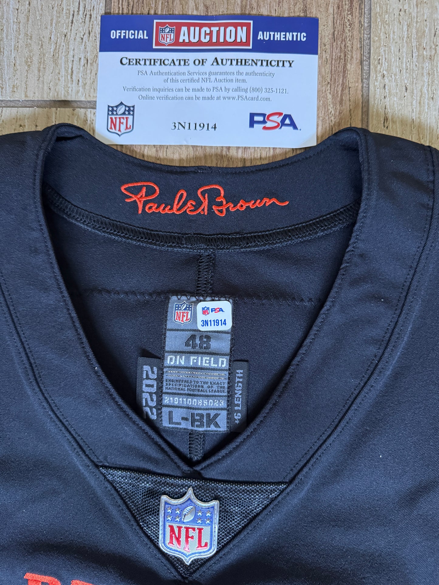 Trey Hendrickson Signed✍️Cincinnati Bengals🐅Authentic Nike NFL Jersey👕🧡🖤