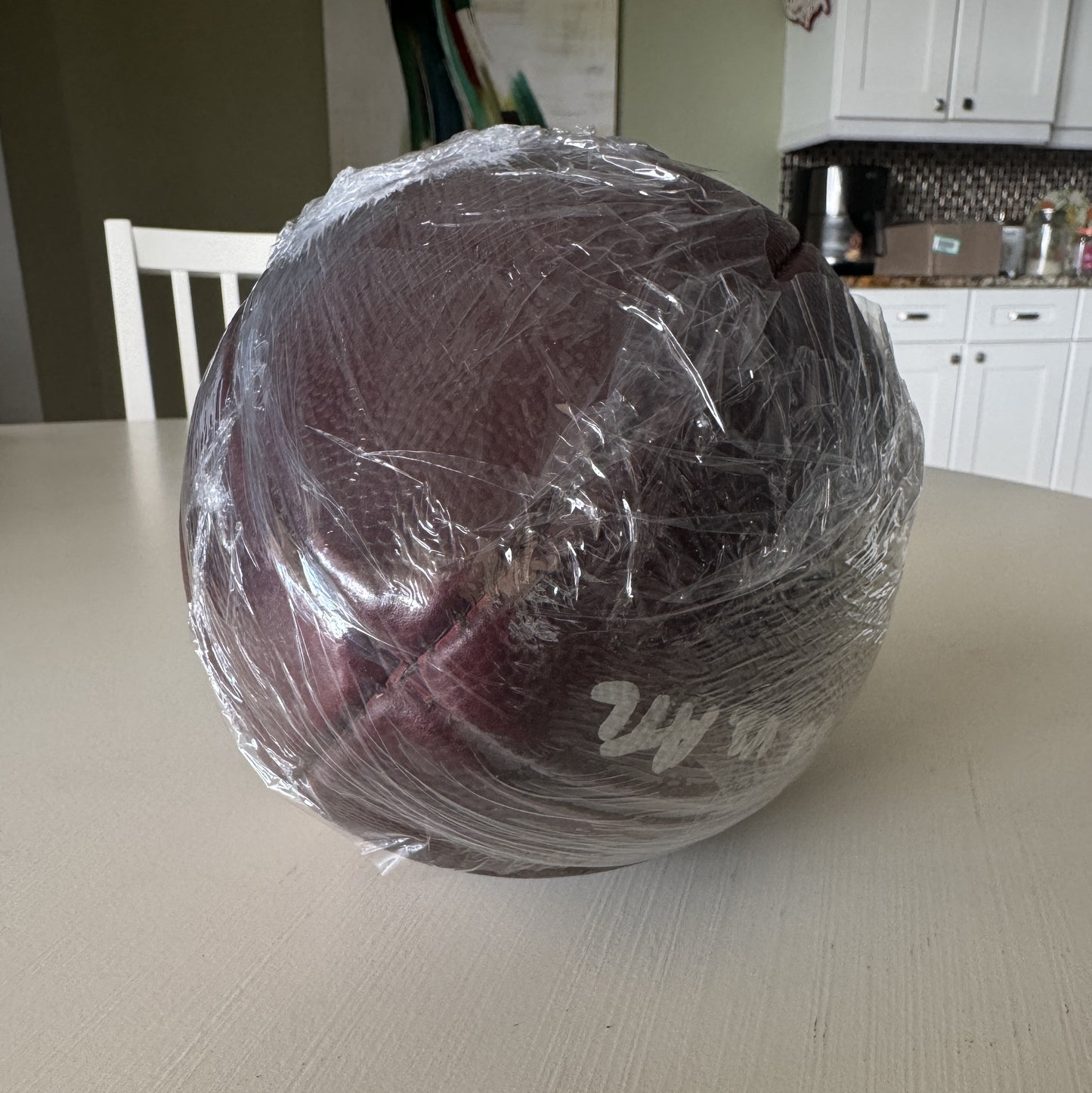 Baker Mayfield GAME USED 💪 09/07/25 Signed + Inscribed Ball Tampa Bay Buccaneers vs Atlanta Falcons Proof of Authenticity included 🛡️