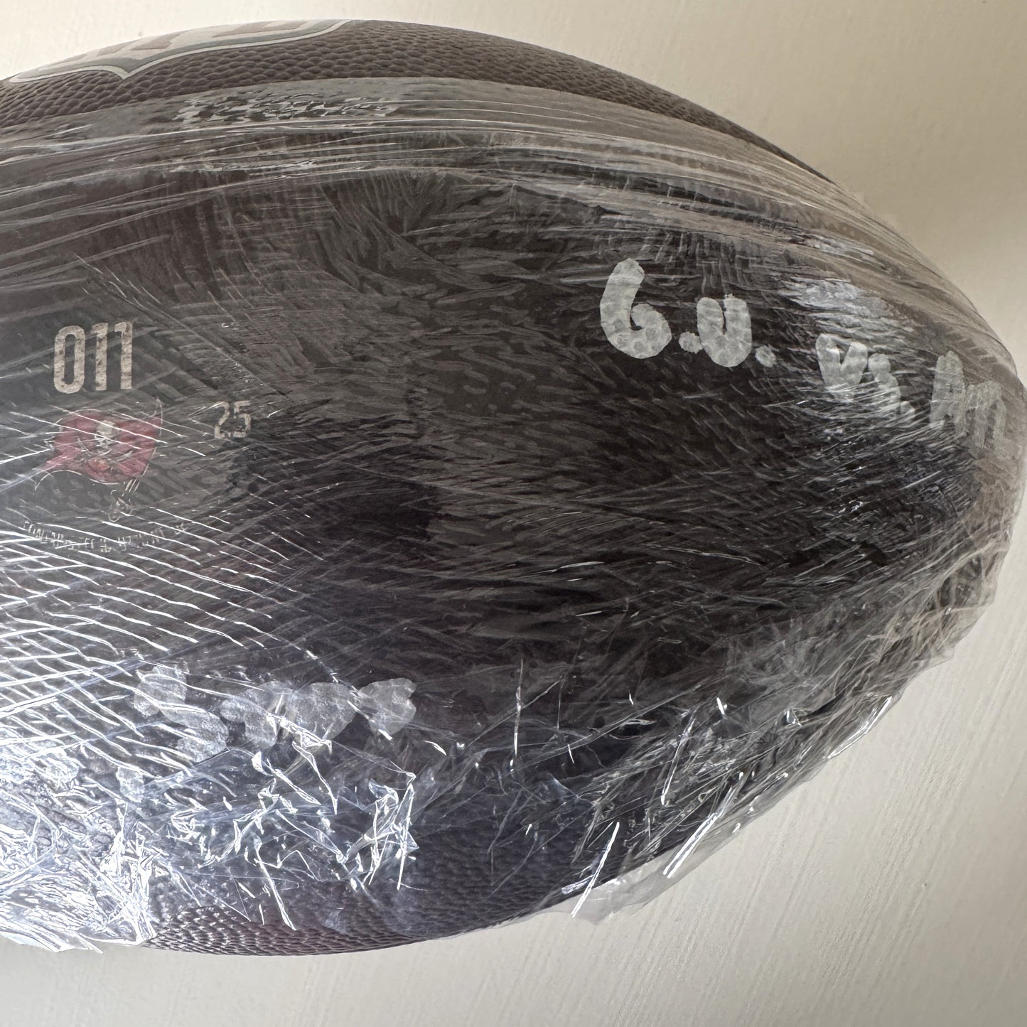 Baker Mayfield GAME USED 💪 09/07/25 Signed + Inscribed Ball Tampa Bay Buccaneers vs Atlanta Falcons Proof of Authenticity included 🛡️