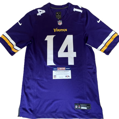 Sam Darnold Hand Signed ✍️ Minnesota Vikings Nike NFL Jersey👕 Also includes PSA Authenticity 🛡️