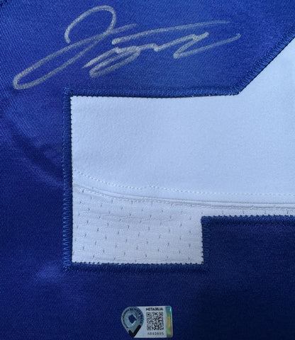 Jonathan Taylor SIGNED TEAM ISSUED 💪 Indianapolis Colts Nike NFL Jersey 👕 Inc COA and Captain's Patch
