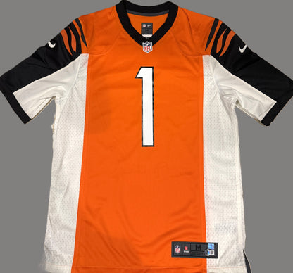 Ja'Marr Chase Hand-Signed✍️ Cincinnati Bengals 🐅Nike Jersey NFL Memorabilia